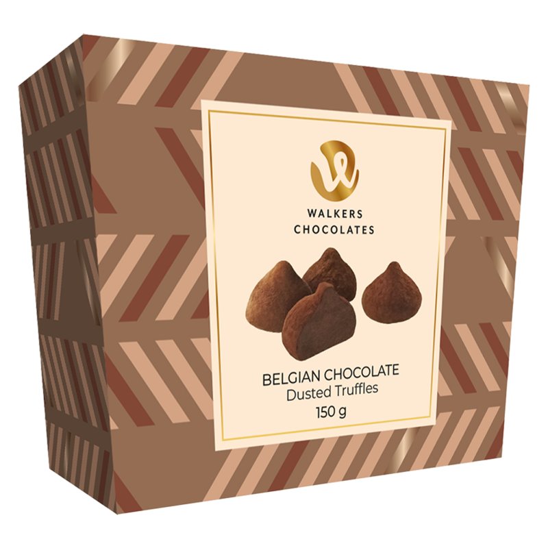 Walkers Belgian Chocolate Dusted Truffles