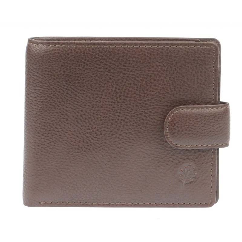 Golunski RFID Blocking Brown Wallet closed