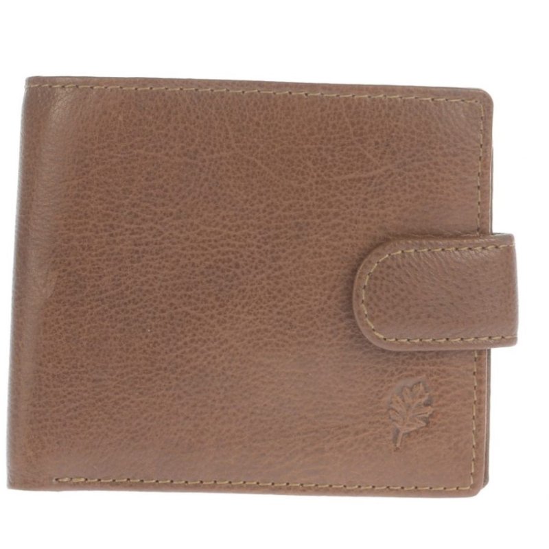 Golunski RFID Blocking Cognac Card Holder open