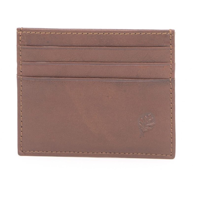 Golunski RFID Blocking Cognac Card Holder