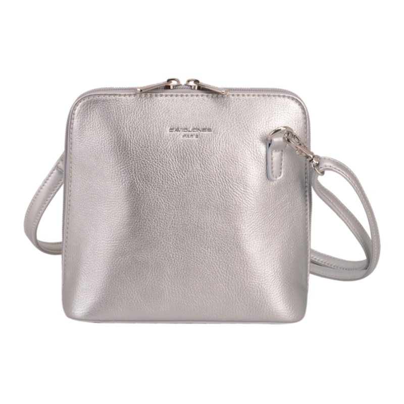 David Jones Small Cross Body Bag Silver