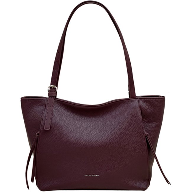 David Jones Tote Bag Bordeaux