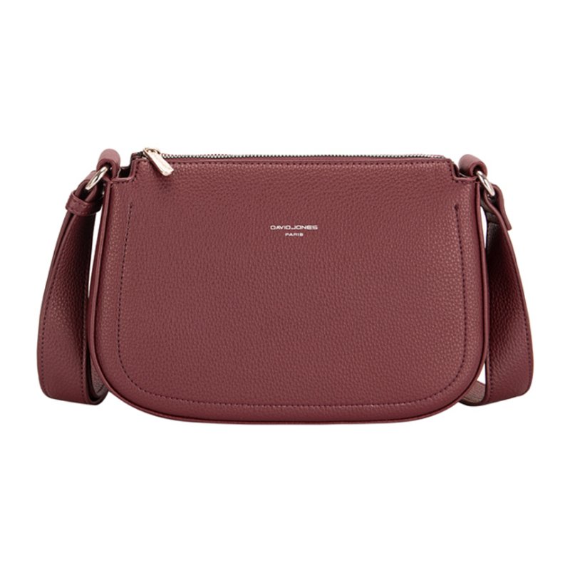 David Jones Shoulder Handbag Bordeaux