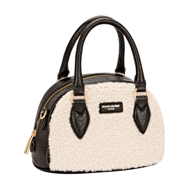 David Jones Fur Mix Handbag