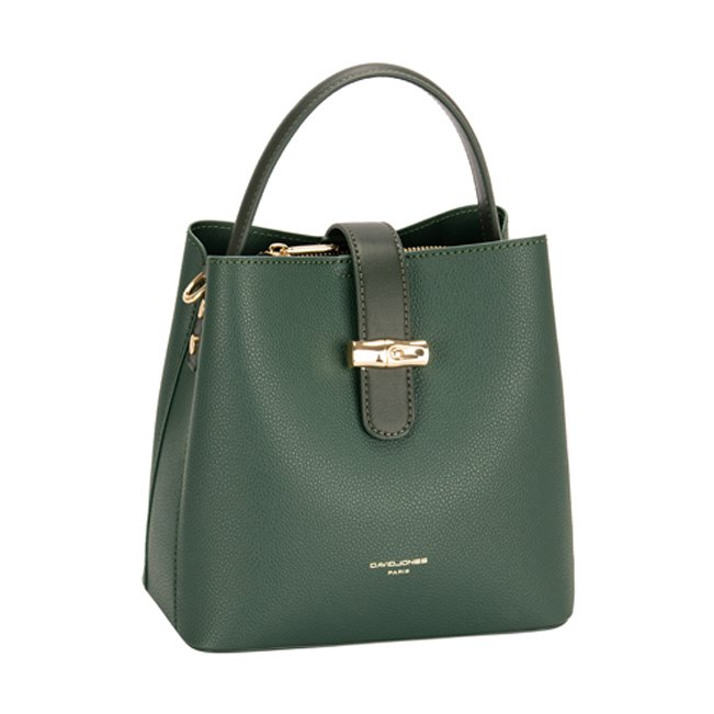 David Jones Strapped Bag Green