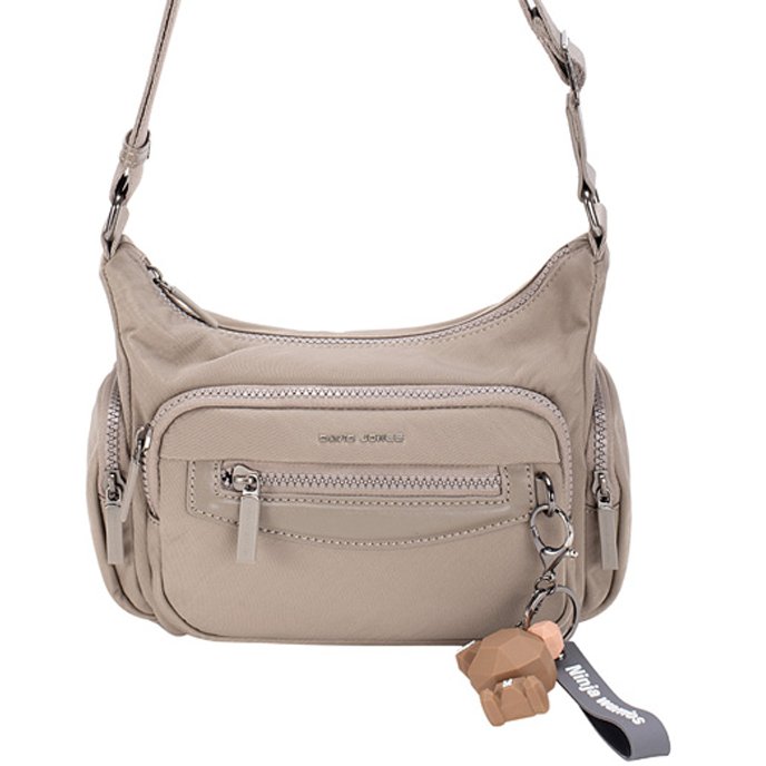 David Jones Multi Pocket Bag Camel