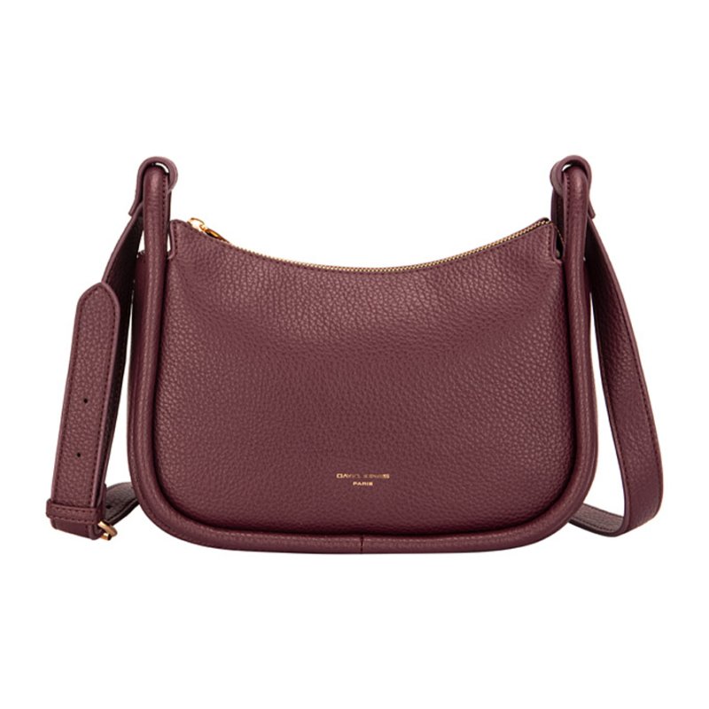 David Jones Long Shoulder Bag Bordeaux