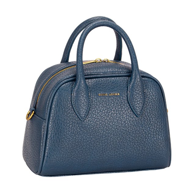 David Jones Zipper Grab Bag Blue