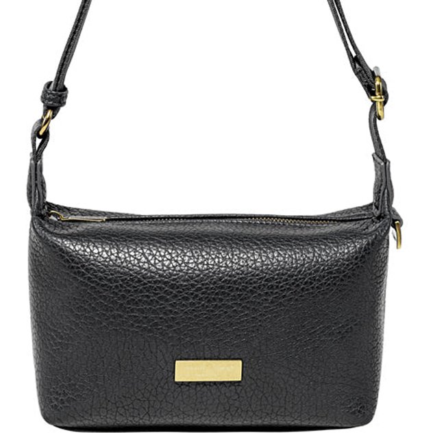 David Jones Long Shoulder Bag Black