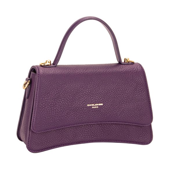 David Jones Semi Flap Bag Purple