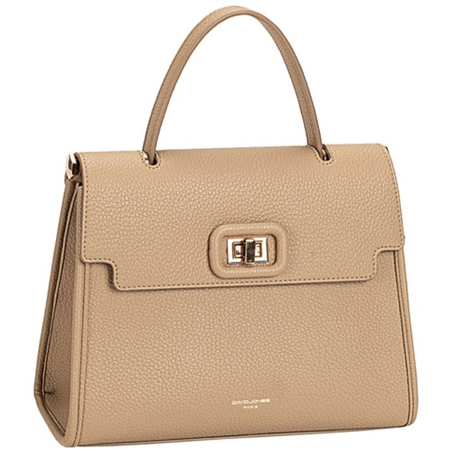 David Jones Satchel Camel