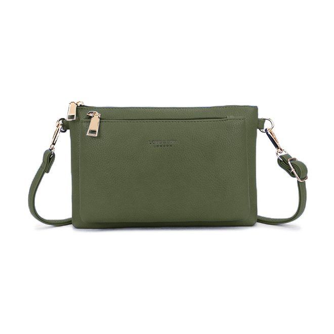 Long & Son Dark Green Crossbody Bag