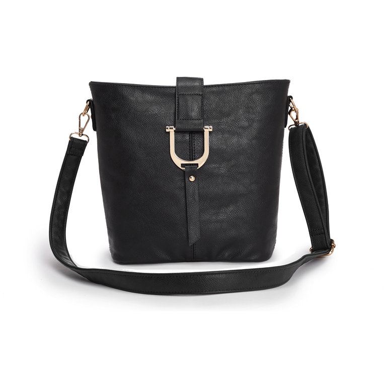 Long & Son Black Crossbody Bag