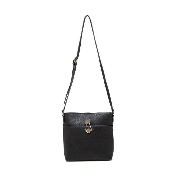 Long & Son Black Crossbody Bag