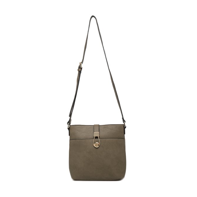 Long & Son Dark Grey Crossbody Bag