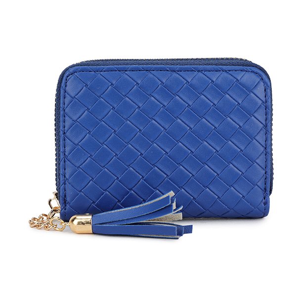 Long & Son Royal Blue Textured Purse