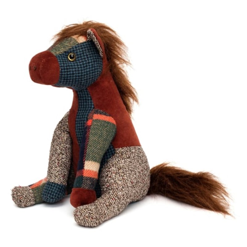 Dora Designs Patchwork Pony Doorstop