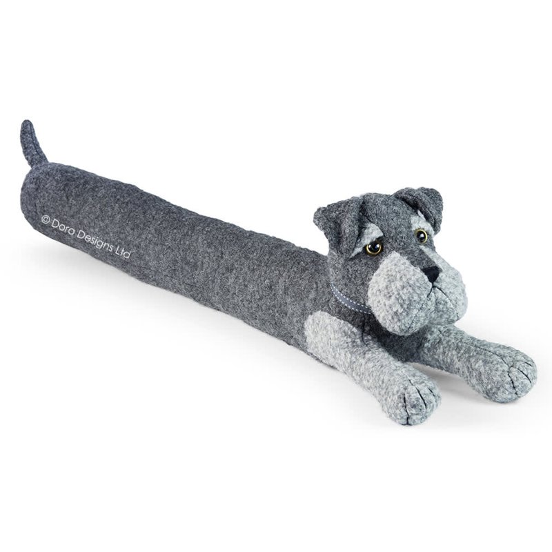 Dora Designs Sugar Bear Senior Schnauzer Dog Draught Excluder