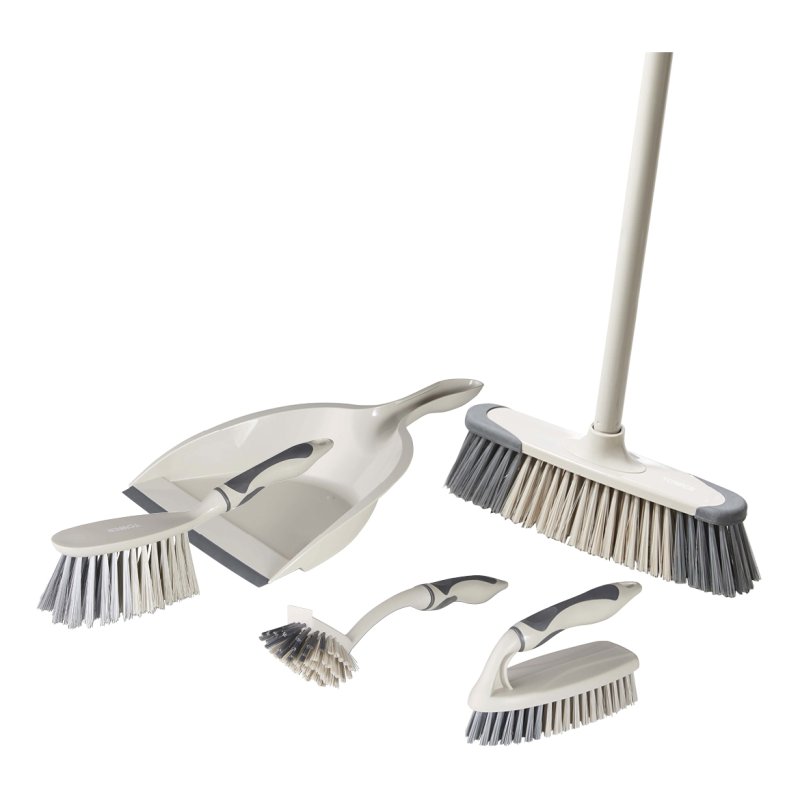 Tower Tower 5-in-1 Cleaning Set Latte & Grey