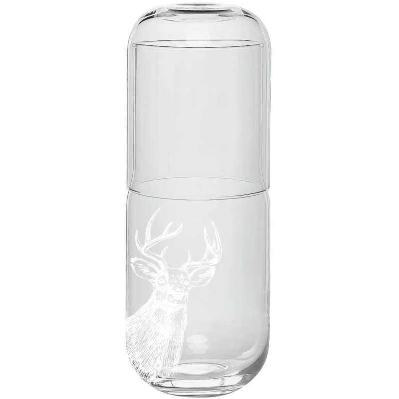 Tradestock Stag Carafe And Tumbler