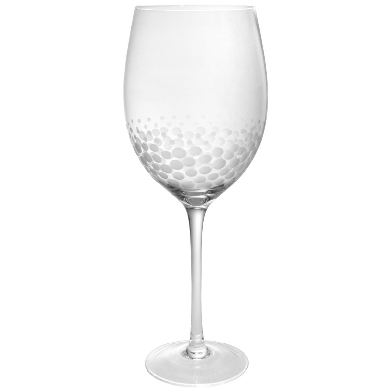 Tradestock Circles Wine Glass Set Of 4