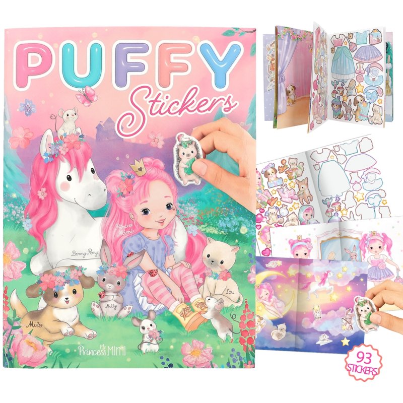 Princess Mimi Puffy Sticker Book