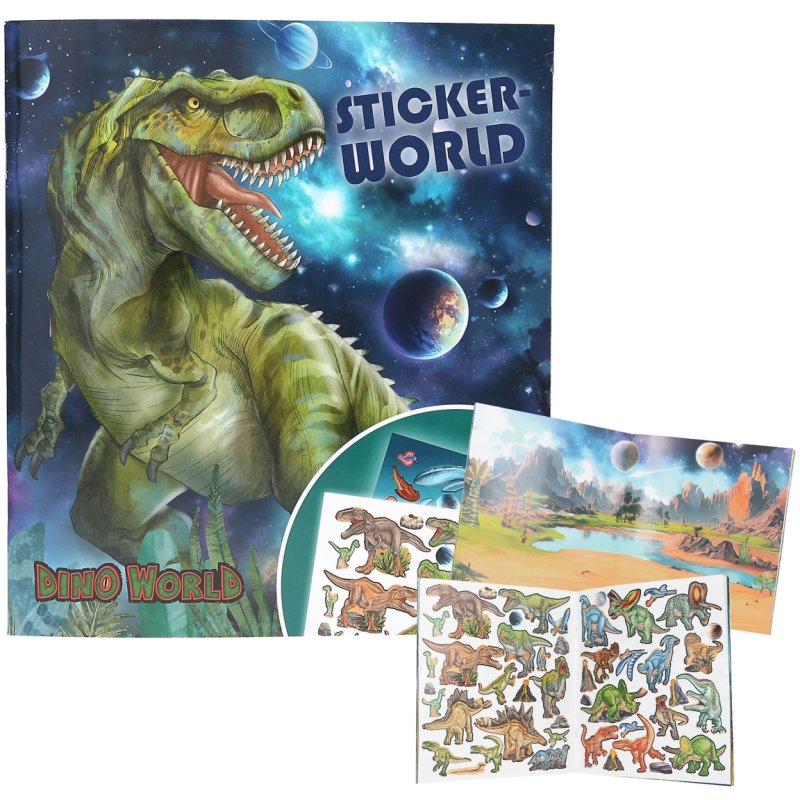 Dino World GALAXY Stickerworld Book