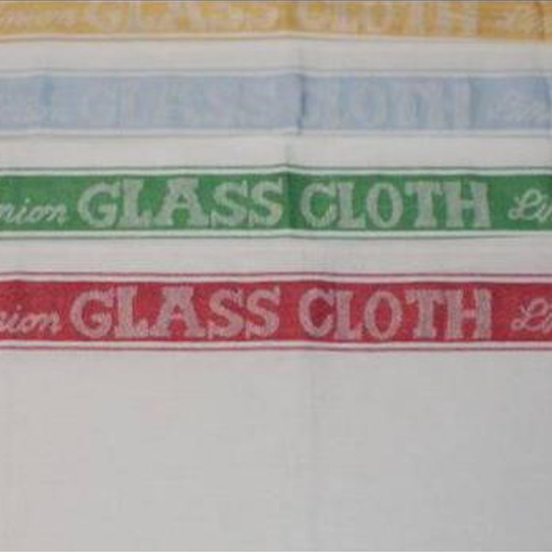 Union Yellow Linen Glass Cloth