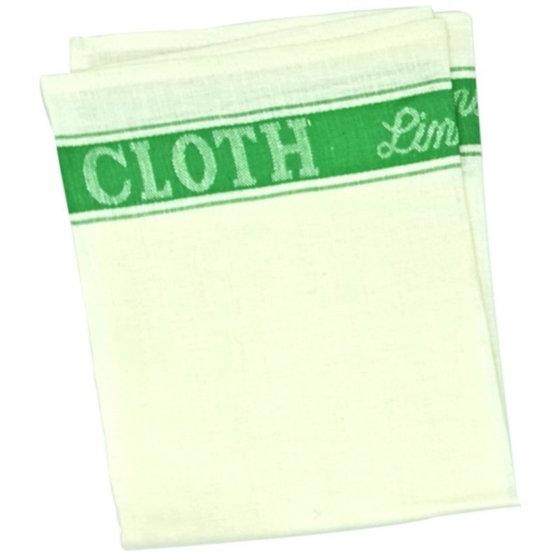 Union Green Linen Glass Cloth