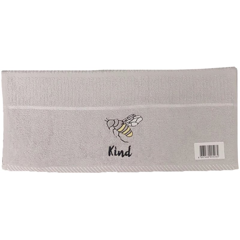 Bee Kind Silver Kitchen Towel