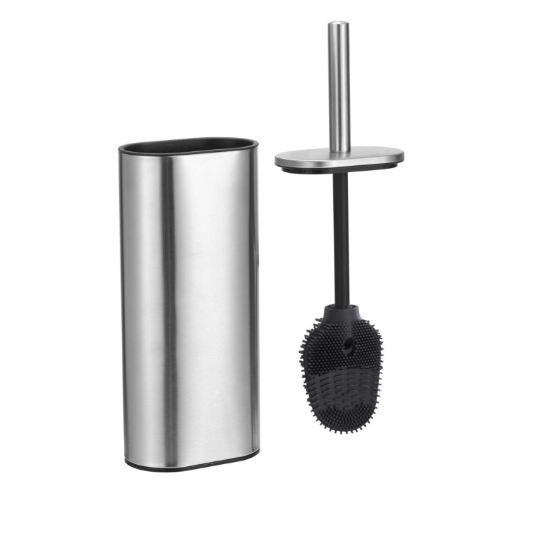 Showerdrape Fortuna Satin Toilet Brush And Holder