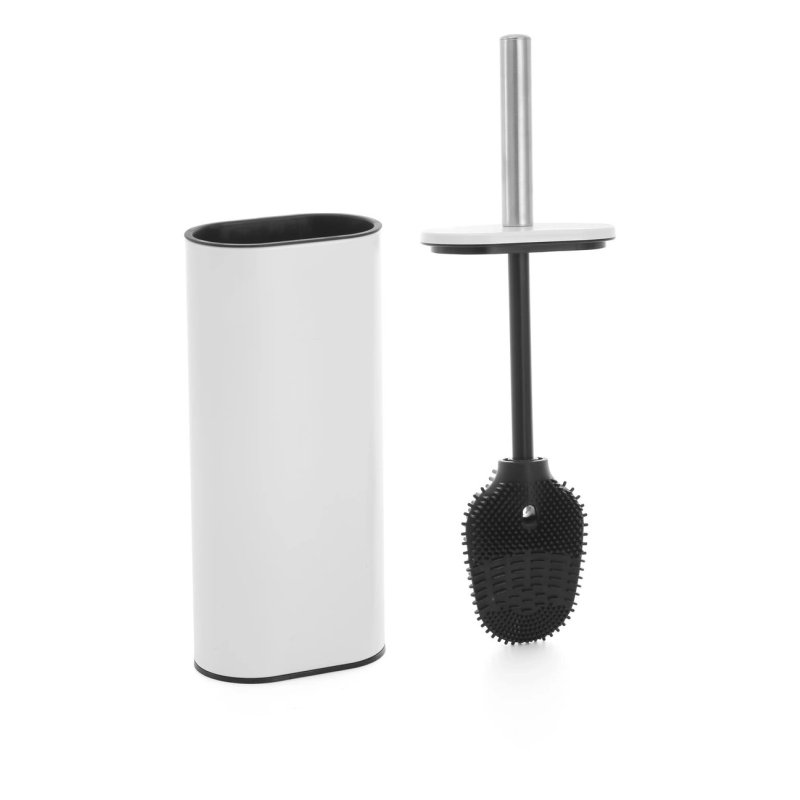 Showerdrape Fortuna White Toilet Brush And Holder