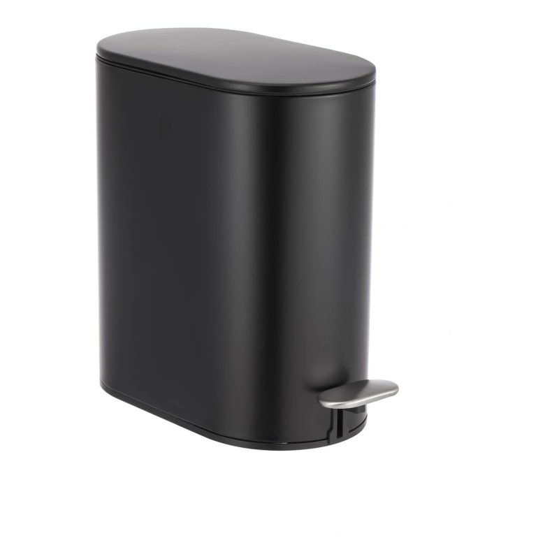 Showerdrape Fortuna Black 5L Pedal Bin