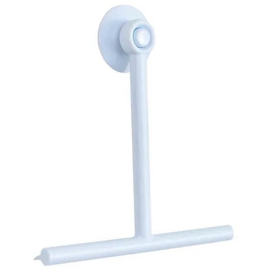 Showerdrape Rocco White Squeegee