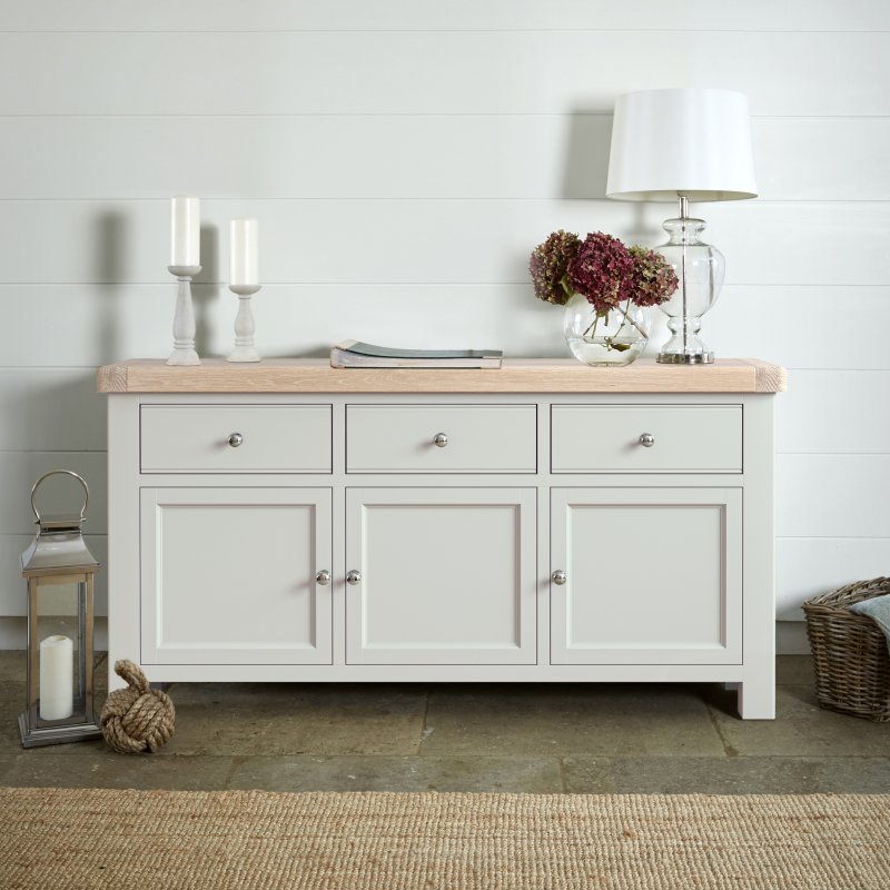 Thornham Large Sideboard lifestyle image of the sideboard