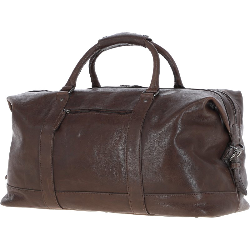 Austin Brown Leather Commuter Holdall