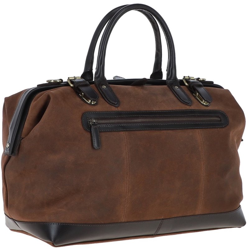 Brown Doctors Style Overnight Bag