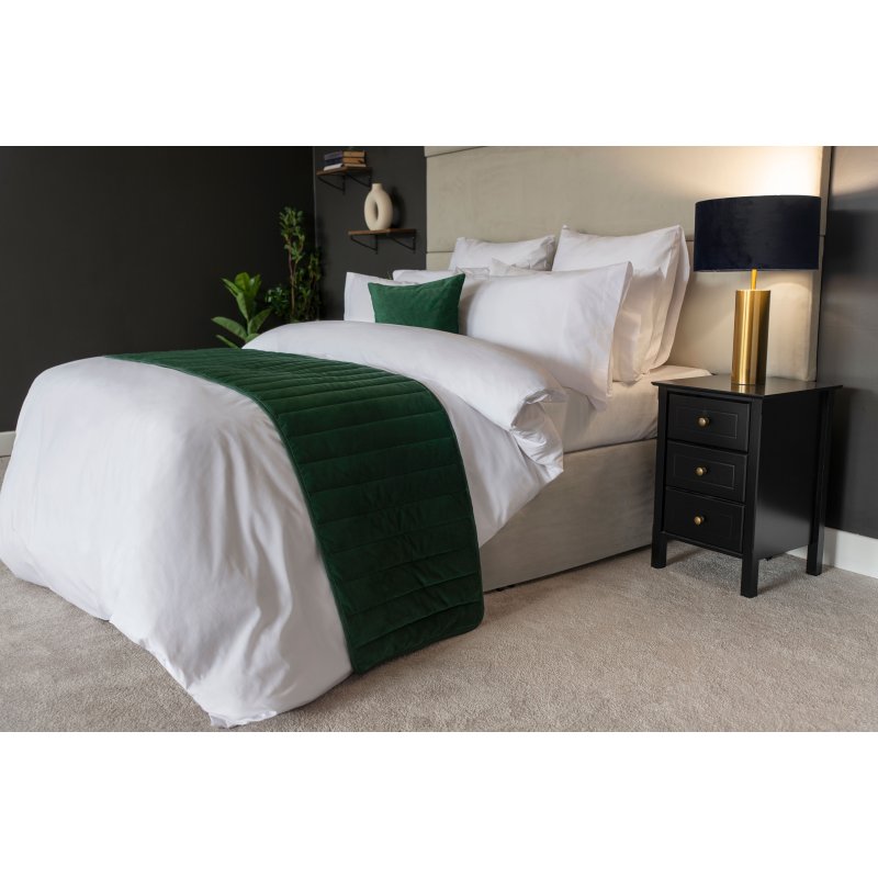 Belledorm Hotel Suite Verona Bed Runner Emerald Green