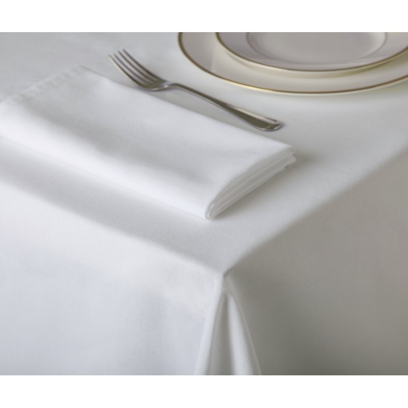 Belledorm Amalfi Tablecloth White