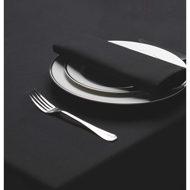 Belledorm Belledorm Amalfi Pack of 4 Napkins Black