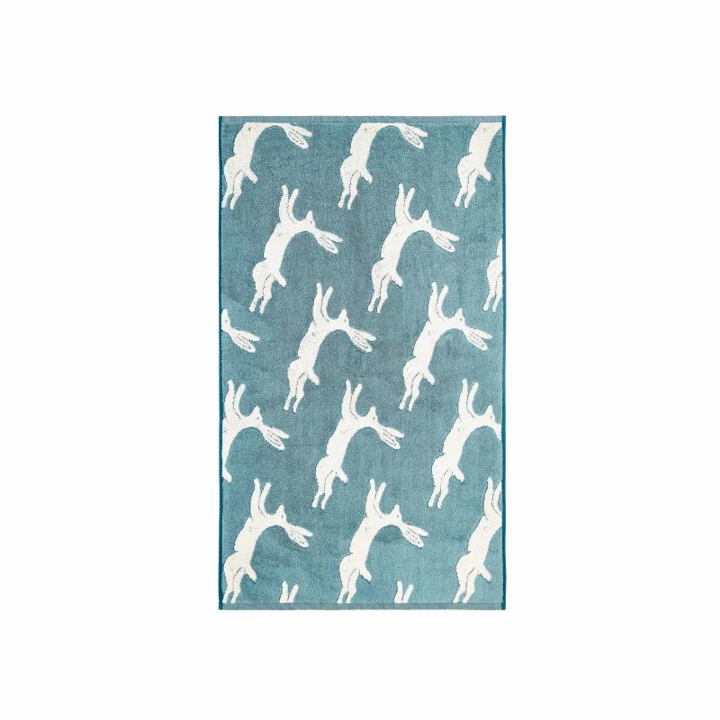 Joules Jumping Hare Bath Mat Teal