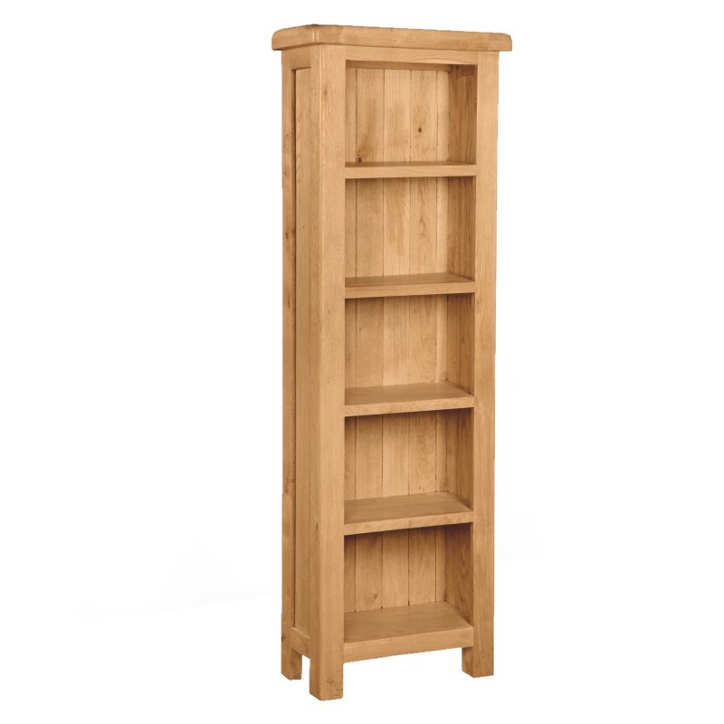 Chester Slim Bookcase on a white background