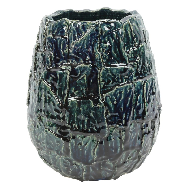 Felicitas Round Dark Blue Vase small