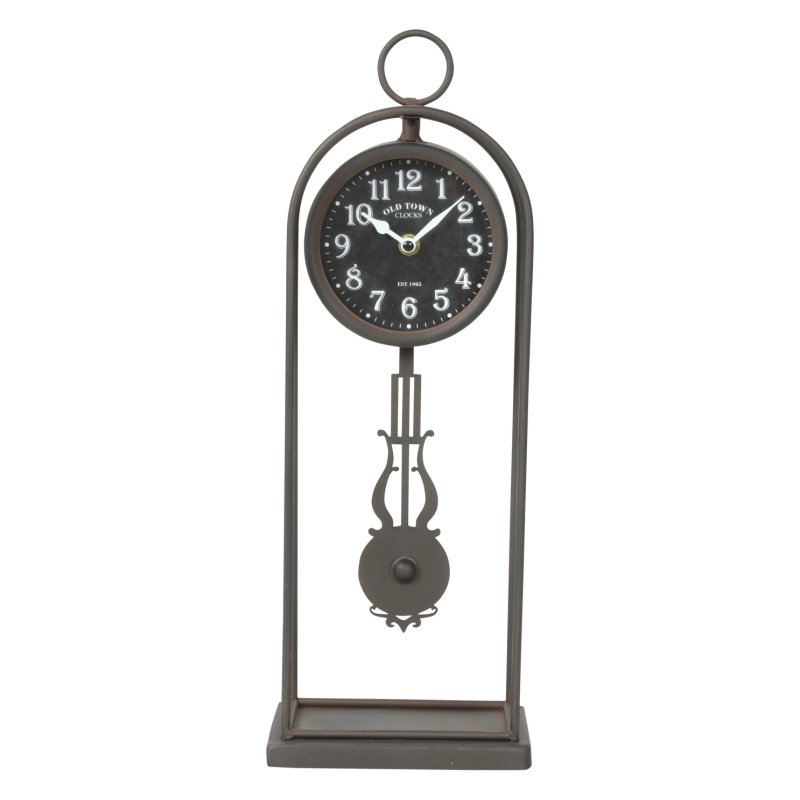 Tiktox Black Table Clock