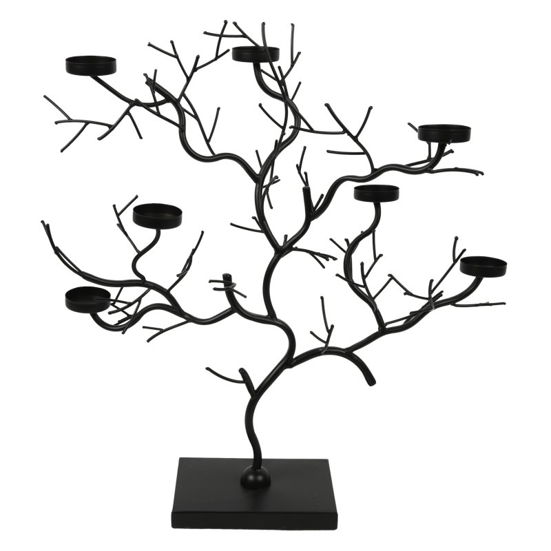 Arbre Black Tree Tealight Holder