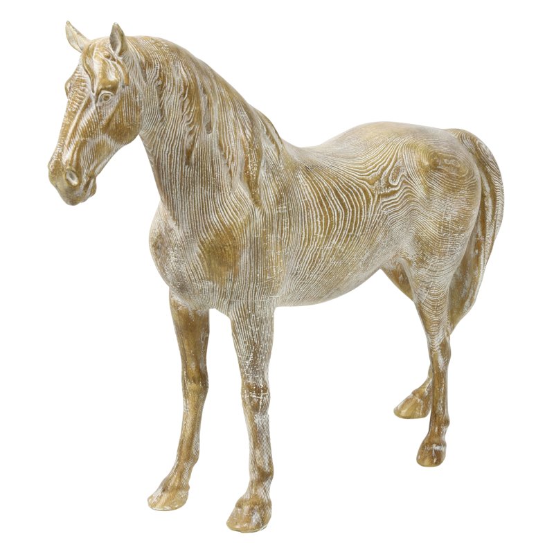 Amber Stallion Horse Ornament