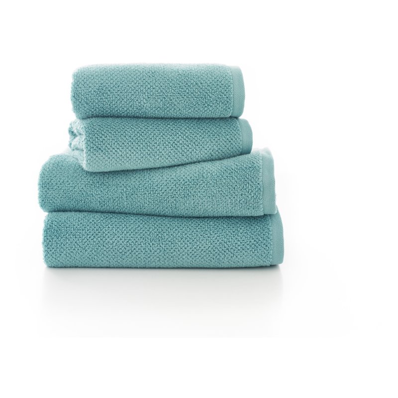 Deyongs Romeo Towels Seafoam on White