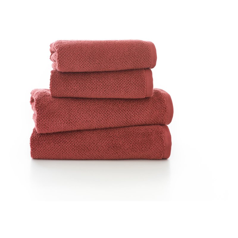 Deyongs Romeo Towels Raspberry on White