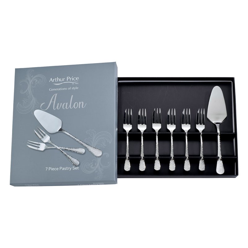 Arthur Price Avalon Pastry Set in box