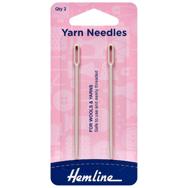 Pack Of 2 Hand Sewing Yarn Needles